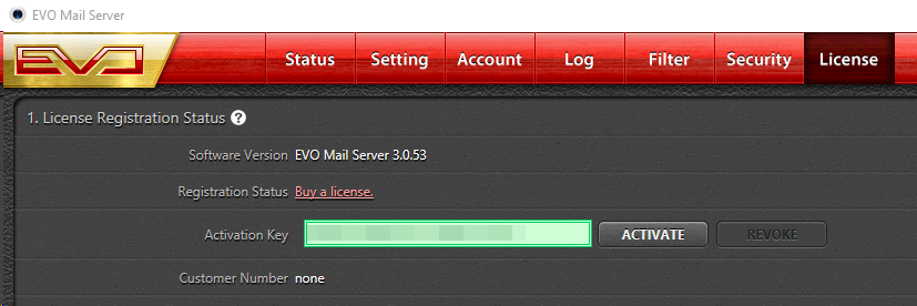 evo_mail_server_activate_license