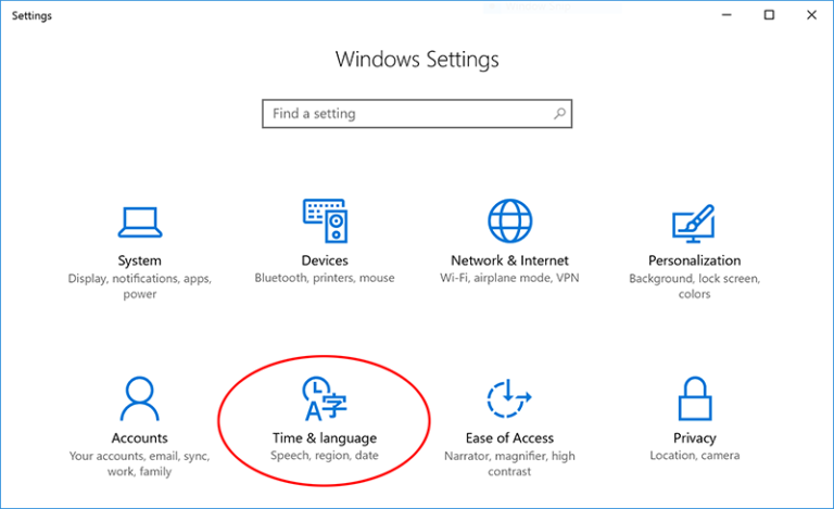 How to change language in Windows 10 - evo's smarter life